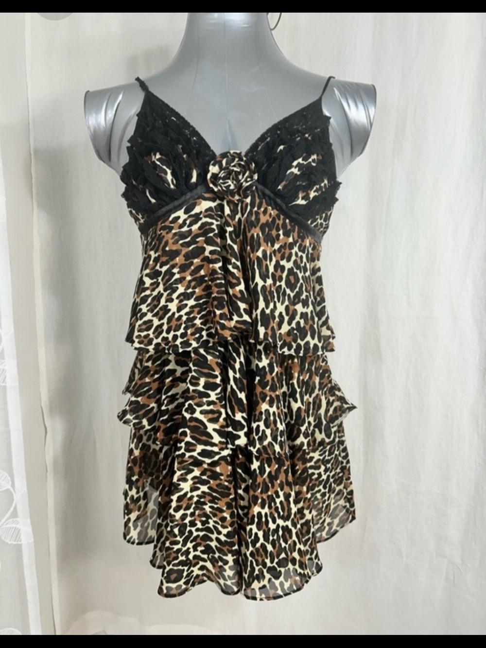 Betsey Johnson Leopard Print Camisole